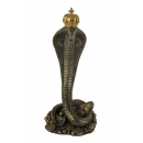 皇冠鎮財眼鏡蛇 y13794 立體雕塑.擺飾 立體擺飾系列-動物、人物系列